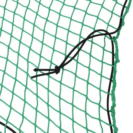 vidaXL - Aanhangwagennet - elastisch - touw - 5x3,5 - m - polypropeen - groen