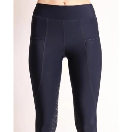 Dameslegging met volledige grip en kristalzakje Montar Linnea