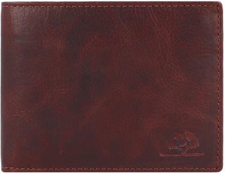 Greenburry Rugged Portemonnee RFID-bescherming Leer 12.5 cm - Jongens - Horizontaal - brown