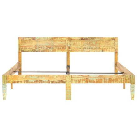 vidaXL - Bedframe - massief - gerecycled - hout - 180x200 - cm