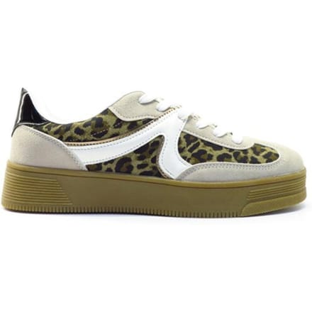 Shoecolate Khloe beige panter 1.16.02.153.01 BEIGE