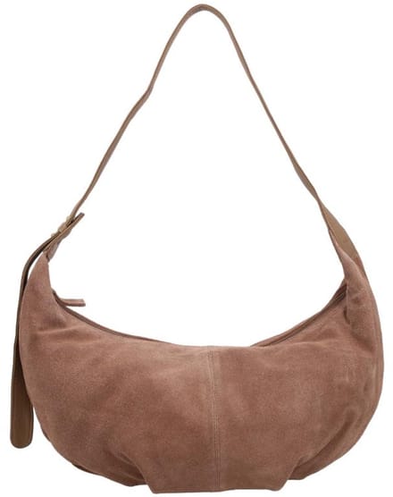 DSTRCT Portland Road Medium Schoudertas Dames - Leer - Taupe