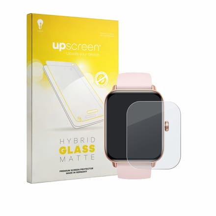 upscreen - Screenprotector voor Trunsif Smartwatch 1.85" - Folie Beschermfolie Beschermglas matte