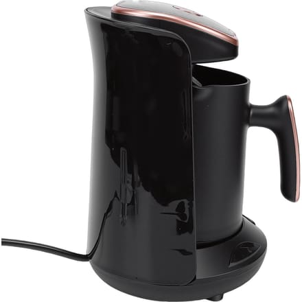600W Turkse Koffiezetapparaat Machine Draagbaar Automatisch Elektrisch Koffiezetapparaat voor Kamperen Reizen black