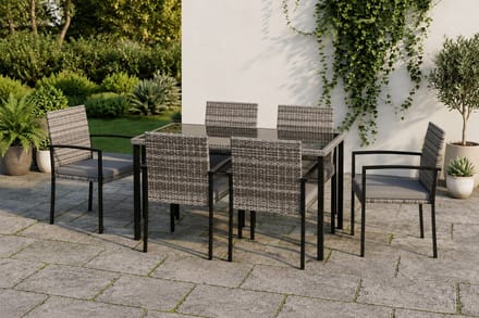 Luxe Loungeset – Weerbestendig – Grijs – Industrohome