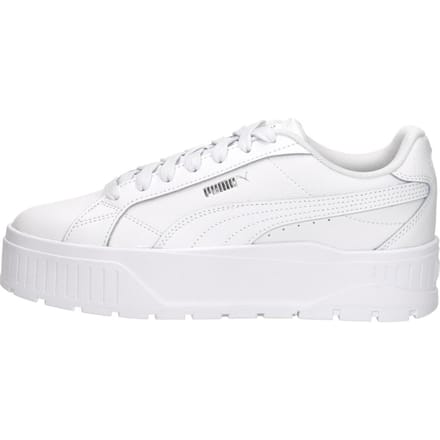 PUMA Karmen II L Dames Sneakers - Puma White-Puma White-Puma Silver