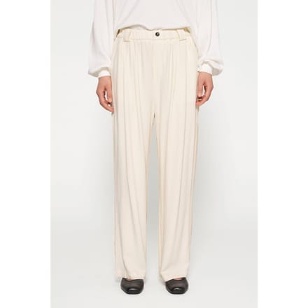 10DAYS Wide Pants Light Natural Größe: L | Straight Jeans Outlet | Damen