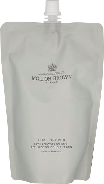 MOLTON BROWN - Fiery Pink Pepper Bad & Douchegel Refill - 400 ml - Unisex douchegel