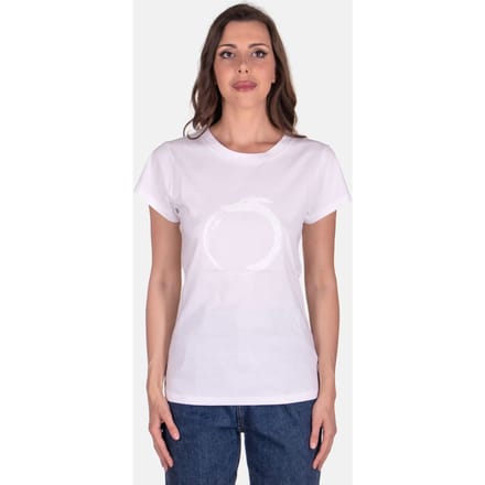 TRUSSARDI T-SHIRT WATERKLEUR LOGO
