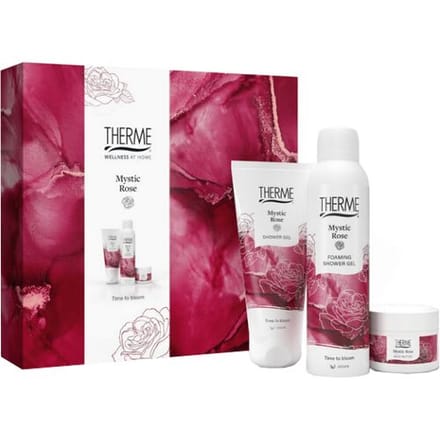 Therme Mystic Rose Wellness Treatment geschenkset (3-delig)