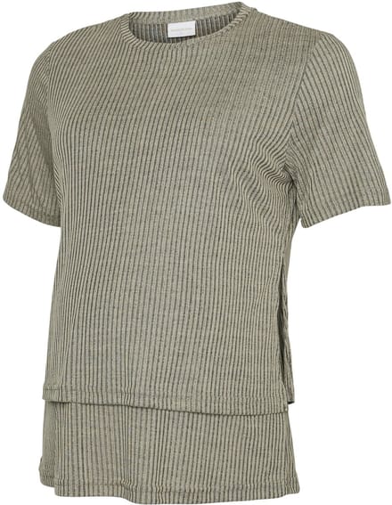 MAMALICIOUS - MLANLI JUNE SS LOOSE JRS TOP 2F - Dames - Blouses