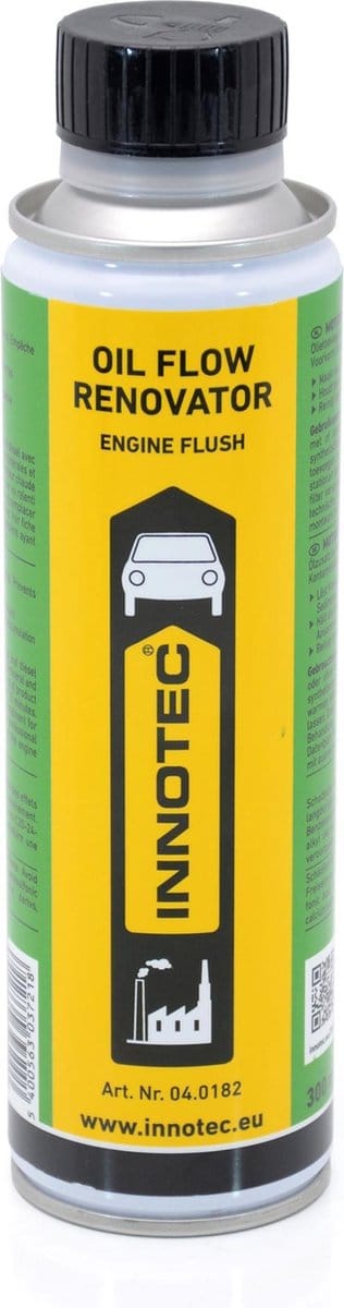 Innotec Oil Flow Renovator, Engine Flush - olietoevoeging voor inwendig reinigen. 300ml