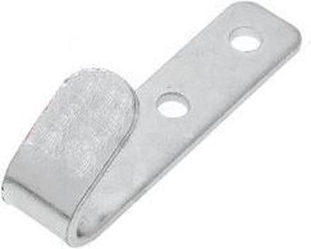 Metalen haak 15mm - gegalvaniseerd-4 stks