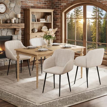 Luxe Set van 4 Beige - Novihome