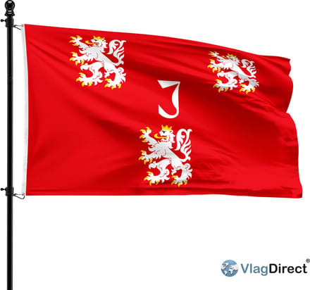 Gemeente Jurbeke vlag - 90 x 150 cm.