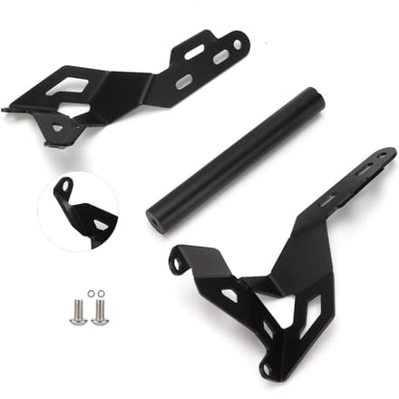 Support de téléphone moto Support GPS Barre de remplacement pour Triumph Tiger 800 XCX XRX 2015 2017 black