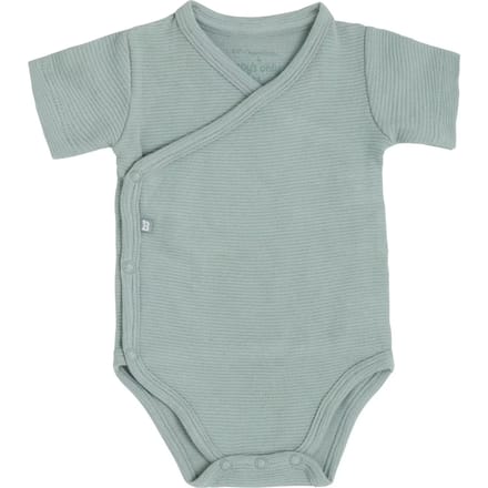 Baby's Only Rompertje Pure - Dusty Green - 68 - 100% ecologisch katoen - GOTS