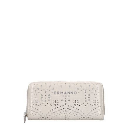 Ermanno Firenze Portemonnees Cream