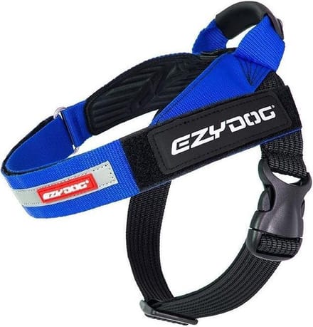 EzyDog Express Reflecterend Hondentuig - Honden Harnas - M - Blauw