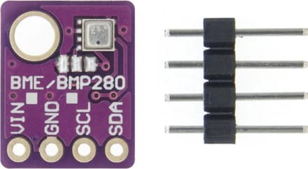 OTRONICÂ® 3-in-1 sensor Temperatuur Luchtvochtigheid en Luchtdruk | 5V | I2C | Bosch BME280 | Voor Arudino