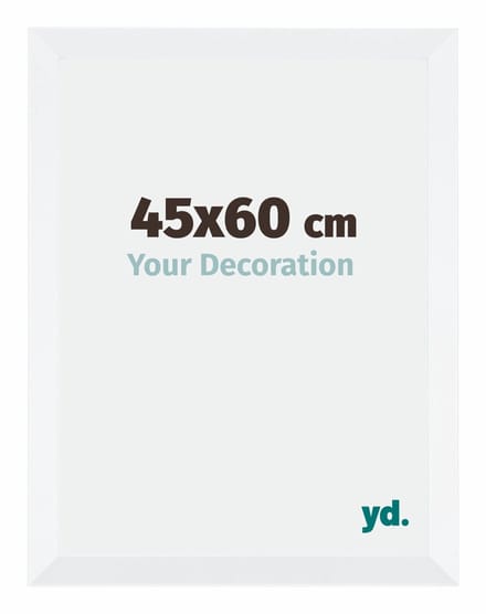 Your Decoration - Fotolijst 45x60 cm - MDF - Wit Mat - Catania