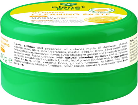 Planet Pure - Universele Reinigingspasta - Citroen - 300 gr