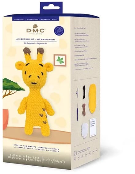 DMC Amigurumi XXL kit dieren haken 30cm - Giraf - 1st