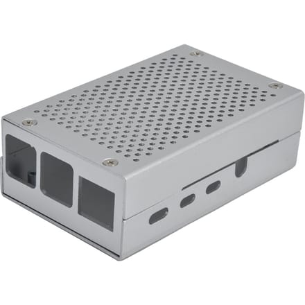 Warmteafvoerbehuizing Aluminiumlegering Koellichaam Behuizing voor Raspberry Pi 4 Microcomputer Onderdelen