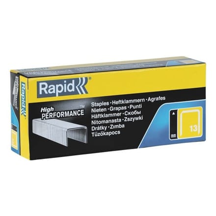 Rapid Staples - No. 13 - 4 mm - galvanized steel - pack of 5000 - for HANDY R19E PRO R23E