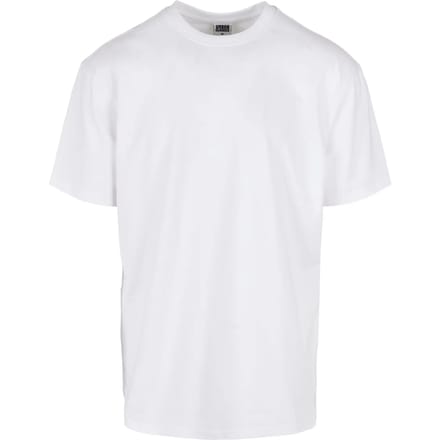 Urban Classics - Triangle Heren T-shirt - M - Wit