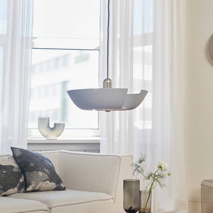 AYTM hanglamp Cycnus, taupe, Ø 45 cm, aluminium, E27
