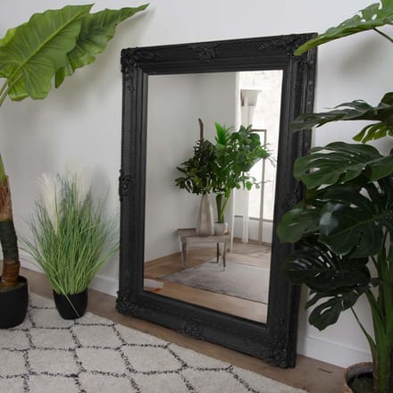 Milton & Oldbrook Wandspiegel 79 x 109 cm Belgrade Zwart