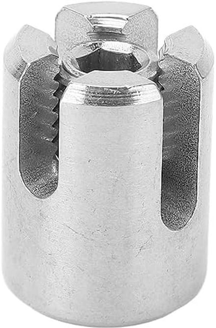 Dailygoods- Kabelrail - 10 Stuks - Roestvrij Staal - Cross