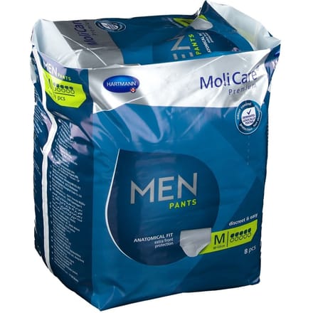 Hartmann Molicare Premium Men Pants 5 druppels Medium - 1 pak van 8 stuks