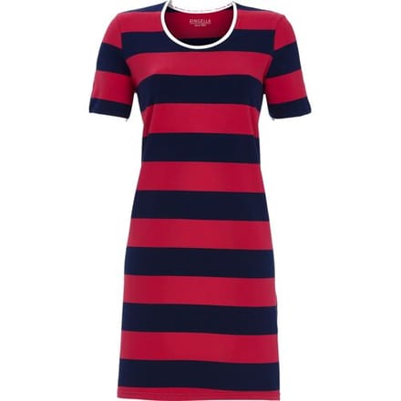 Gestreept Ringella nachthemd rood - Rood - Maat - 36