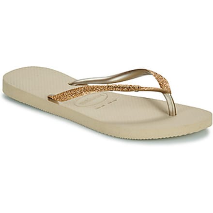 Havaianas Slim Glitter II Slippers - Zand - Goud