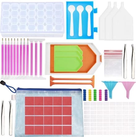 Luxyana® Diamond Painting Volwassenen Advanced - Compleet Starters Pakket