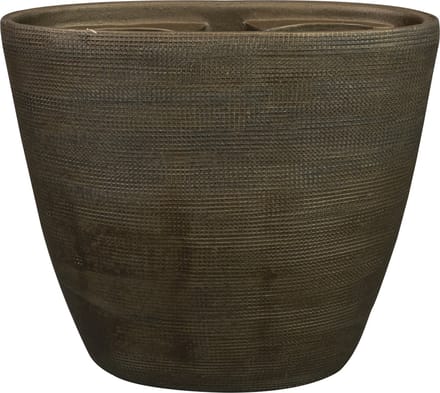 Ter Steege Bloempot "Norell" Bruin D 29 cm B 15 cm H 26 cm