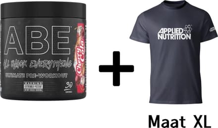 Applied Nutrition - ABE Ultimate Pre-Workout - 315 g - cherry cola smaak - 30 servings - Met Applied T-Shirt