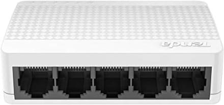 5-Poorts Gigabit Switch - Fast Ethernet Netwerk Switch - Desktop Switch Wit