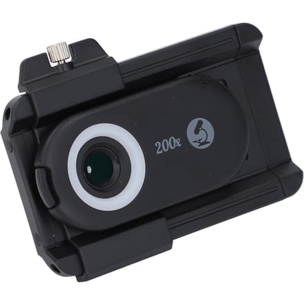 Objectif Macro pour Téléphone avec Lumière LED Filtre CPL Clip d'Objectif Multifonction pour IOS pour Android Presque Tous black