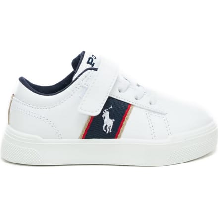 baby schoenen wit-marine