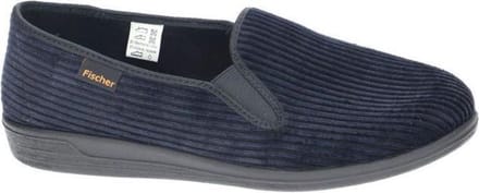 Fischer -Heren - blauw donker - pantoffels & slippers - maat 43