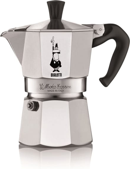 Cafetière italienne Bialetti Moka Express 3 tasses 130 argent (0001162)
