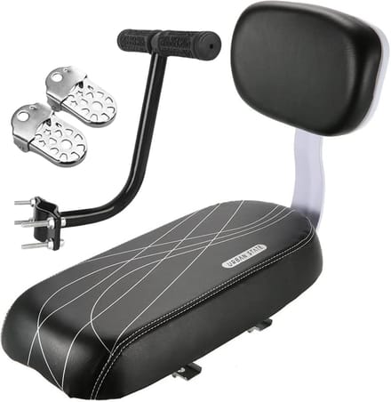 Fietsstoeltje set - fietszitje - achterzitje fiets - bagagedrager kussen
