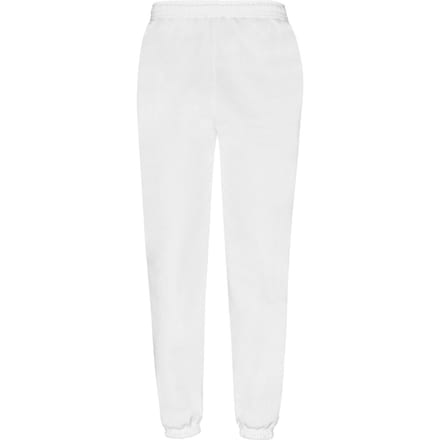 Fruit of the Loom Heren Klassiek Elastisch Manchet Joggingbroek (Wit)