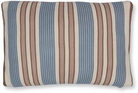 Pip Studio Bonsoir Combistripe Cushion Sierkussen - 40 x 60 cm cm - Blauw