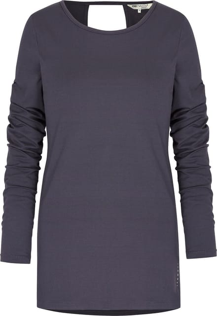 Yoga Top "Open Back" - pebble S Sportshirt casual YOGISTAR