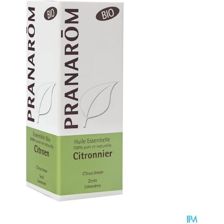 Pranarôm Essentiële Olie Citroen-Citrus Zeste 10ml