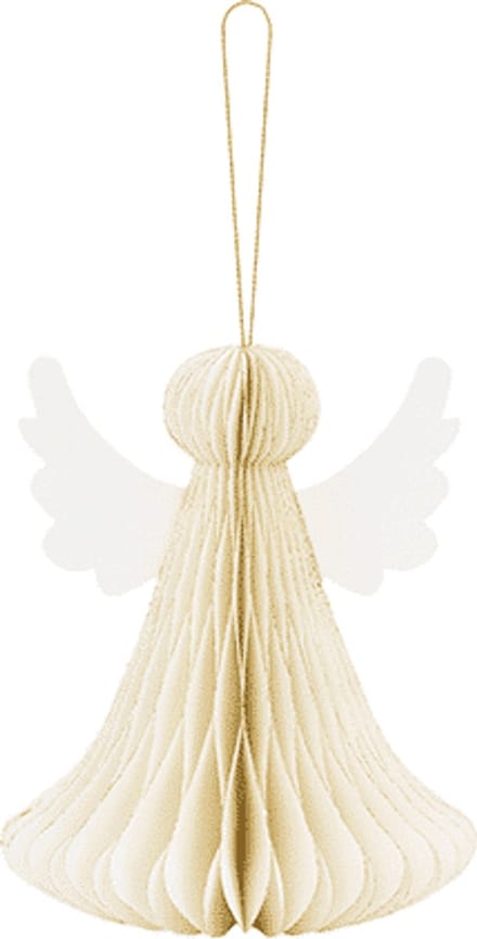 PartyDeco - Honeycomb engel (15 cm)